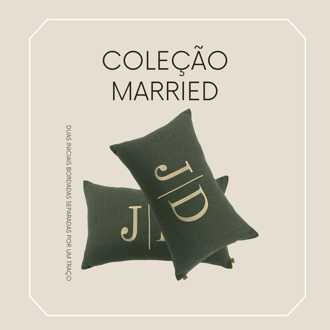 Almofadas Coleção Married